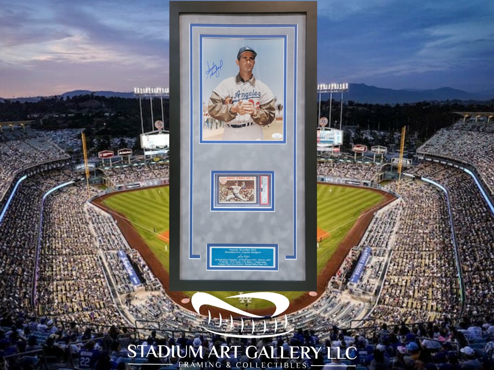 Sandy Koufax Autographed Signed Los Angeles Dodgers #32 Jersey JSA